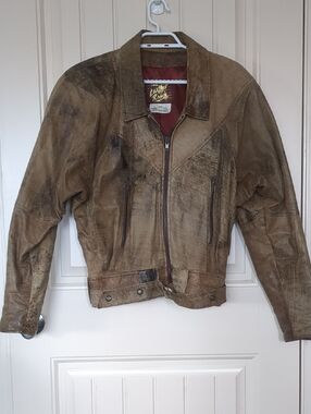Women's Brown Suede Leather Jacket